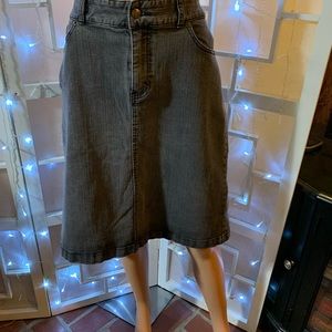 Bay Studio Jeans Khakis Skirt
